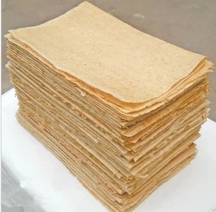 山东临沂沂蒙山农产品土特产麦子小麦煎饼机器全麦煎饼500g