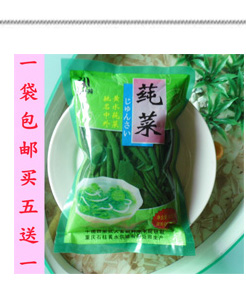 重庆石柱特产黄水新鲜莼菜嫩叶300g蔬菜农家产品马蹄野菜莼菜包邮